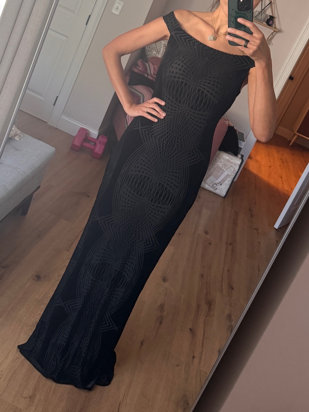 Black velvet off Shoulder Maxi gown - Elegant Evening Gown